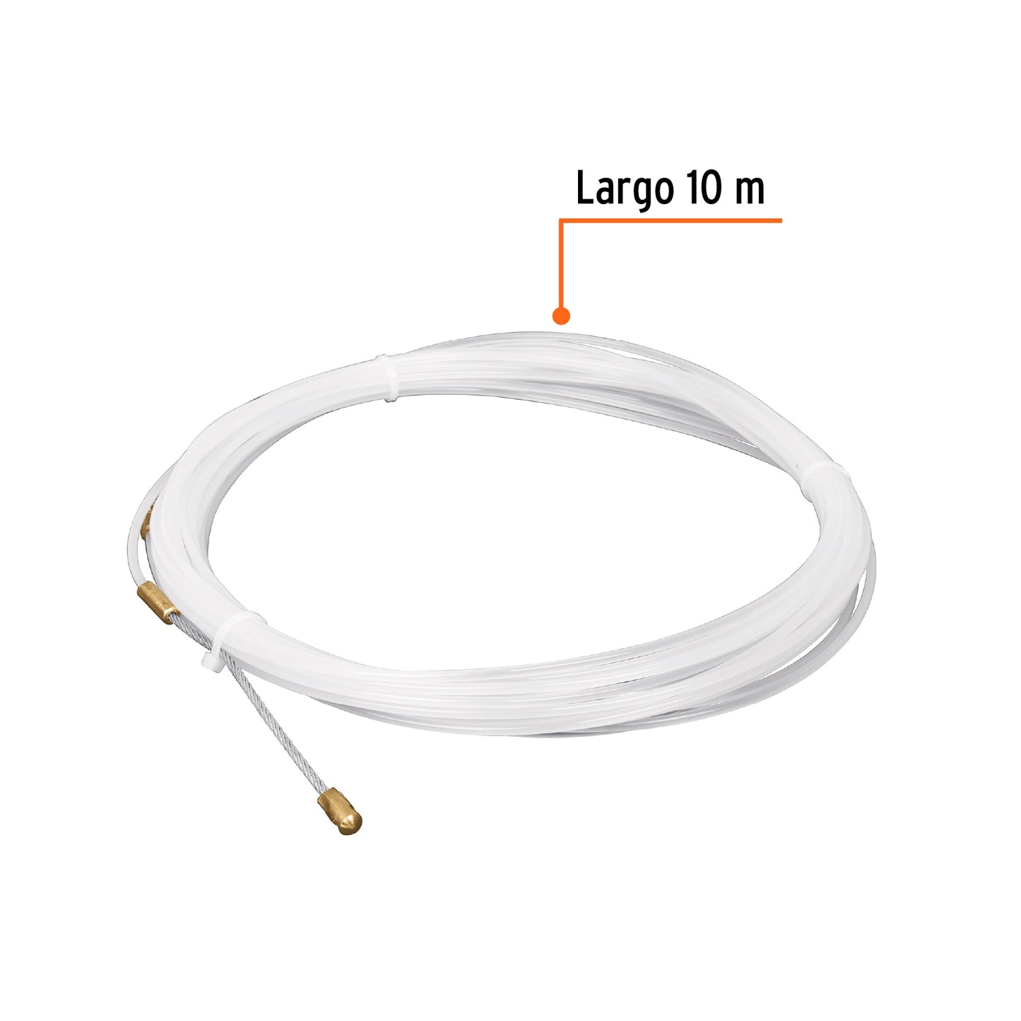 Guía de nylon de 10 m p/cable, Truper