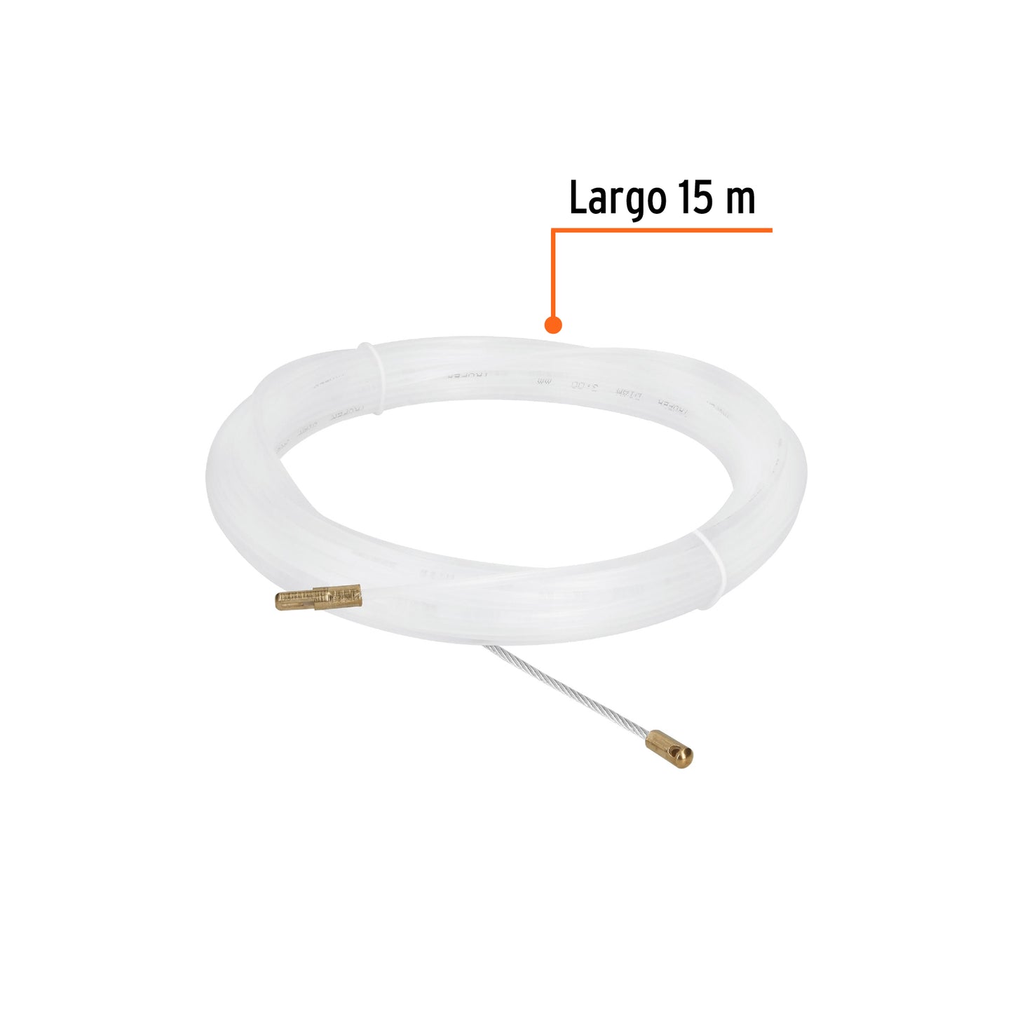 Guía de nylon de 15 m p/cable, Truper