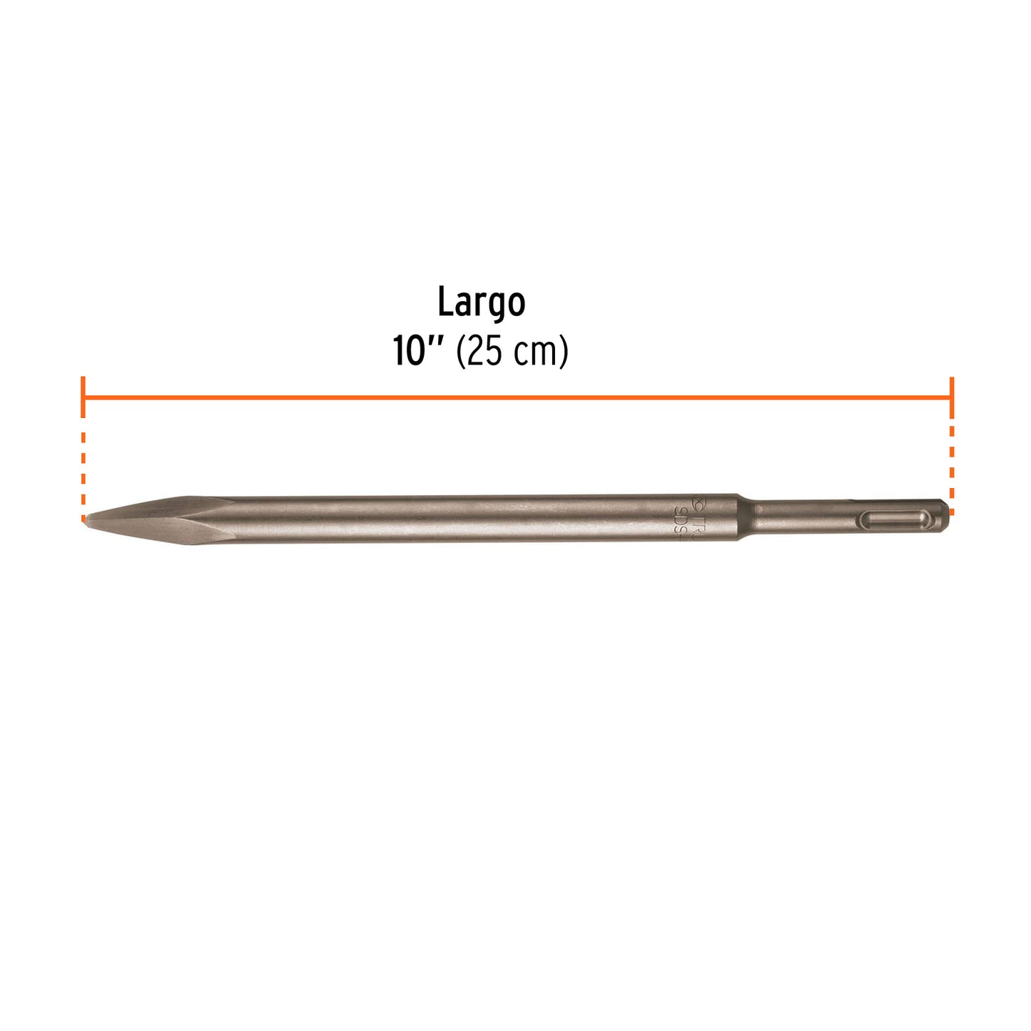 Cincel de punta SDS Plus de 10"