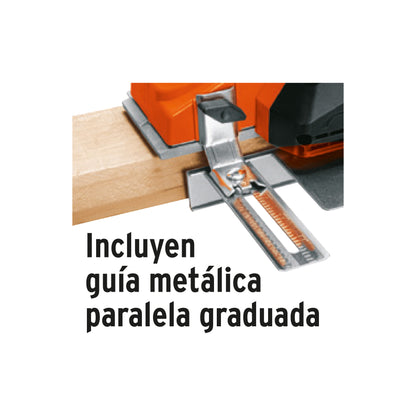 Cepillo eléctrico de 3-1/4", 850W