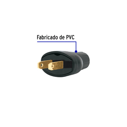 Dos Clavijas de PVC