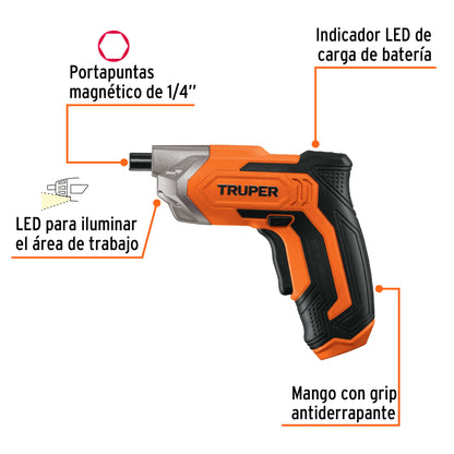 Destornillador inalambrico 3.6V