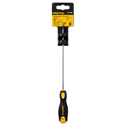 Desarmador tipo cabinet 1/8 x 6" con mango Comfort Grip