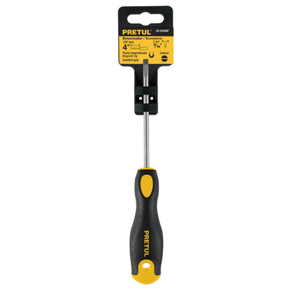 Desarmador tipo cabinet 3/16 x 4" de mango Comfort Grip