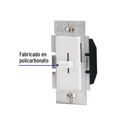 Atenuador de luz deslizable de línea Classic