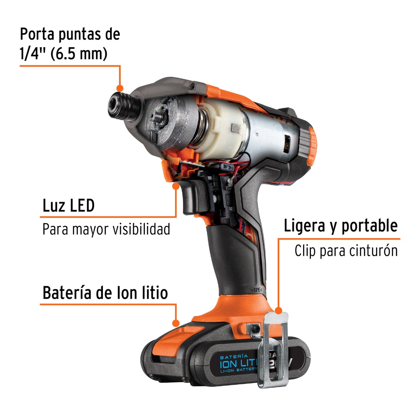 Destornillador impacto