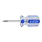Desarmador de cruz 1/4" x 1-1/2"  con mango de PVC