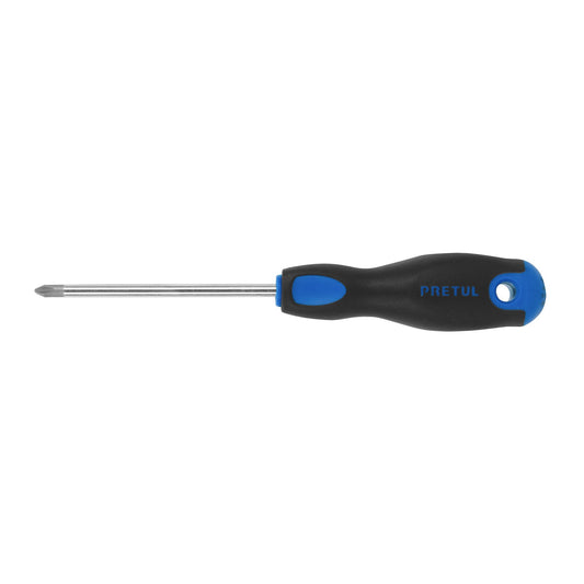 Desarmador de cruz 1/4" x 4" mango Comfort Grip