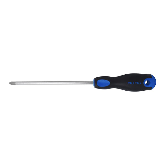 Desarmador de cruz 1/4" x 6" con mango Comfort Grip