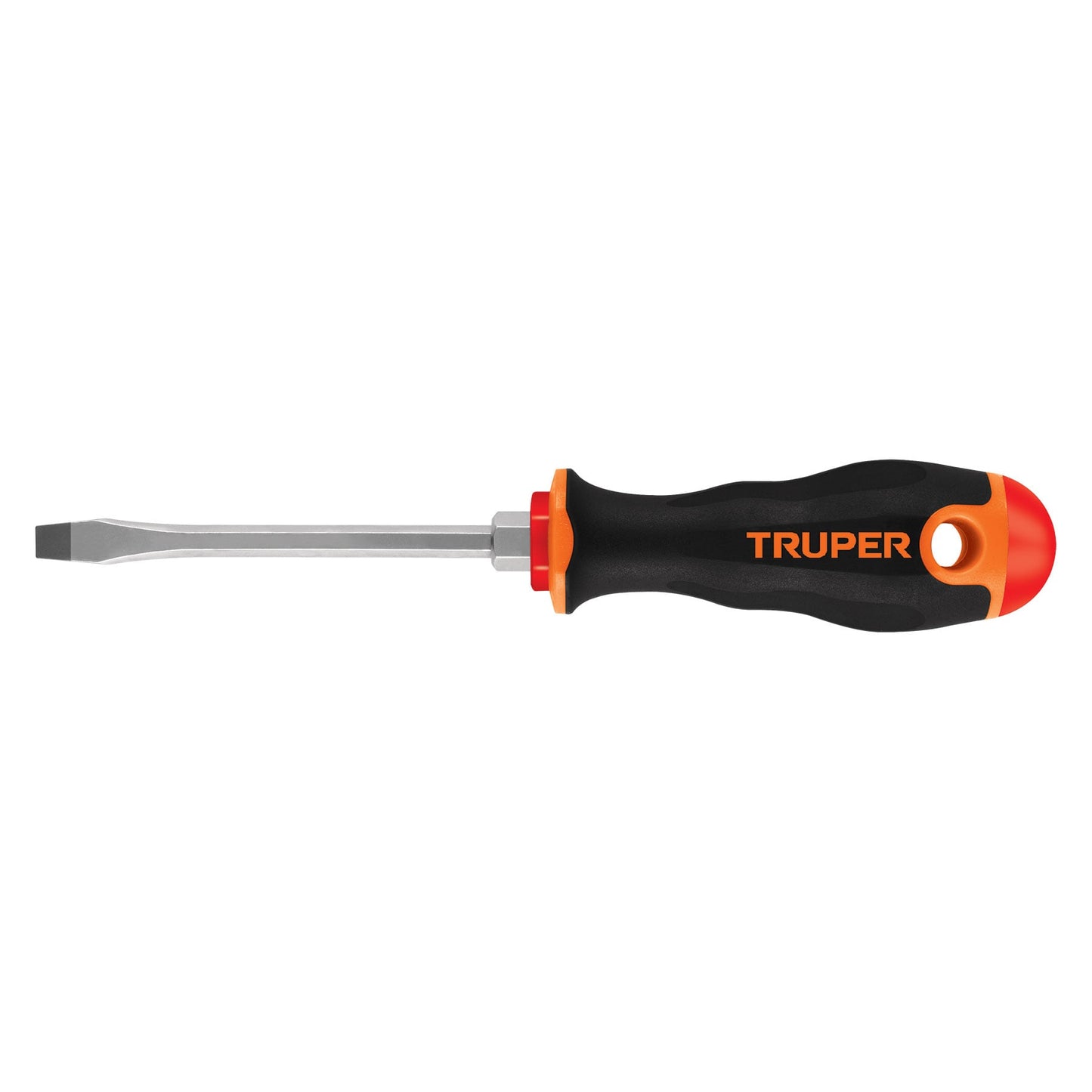 Desarmador plano 1/4" x 4" con mango Comfort Grip