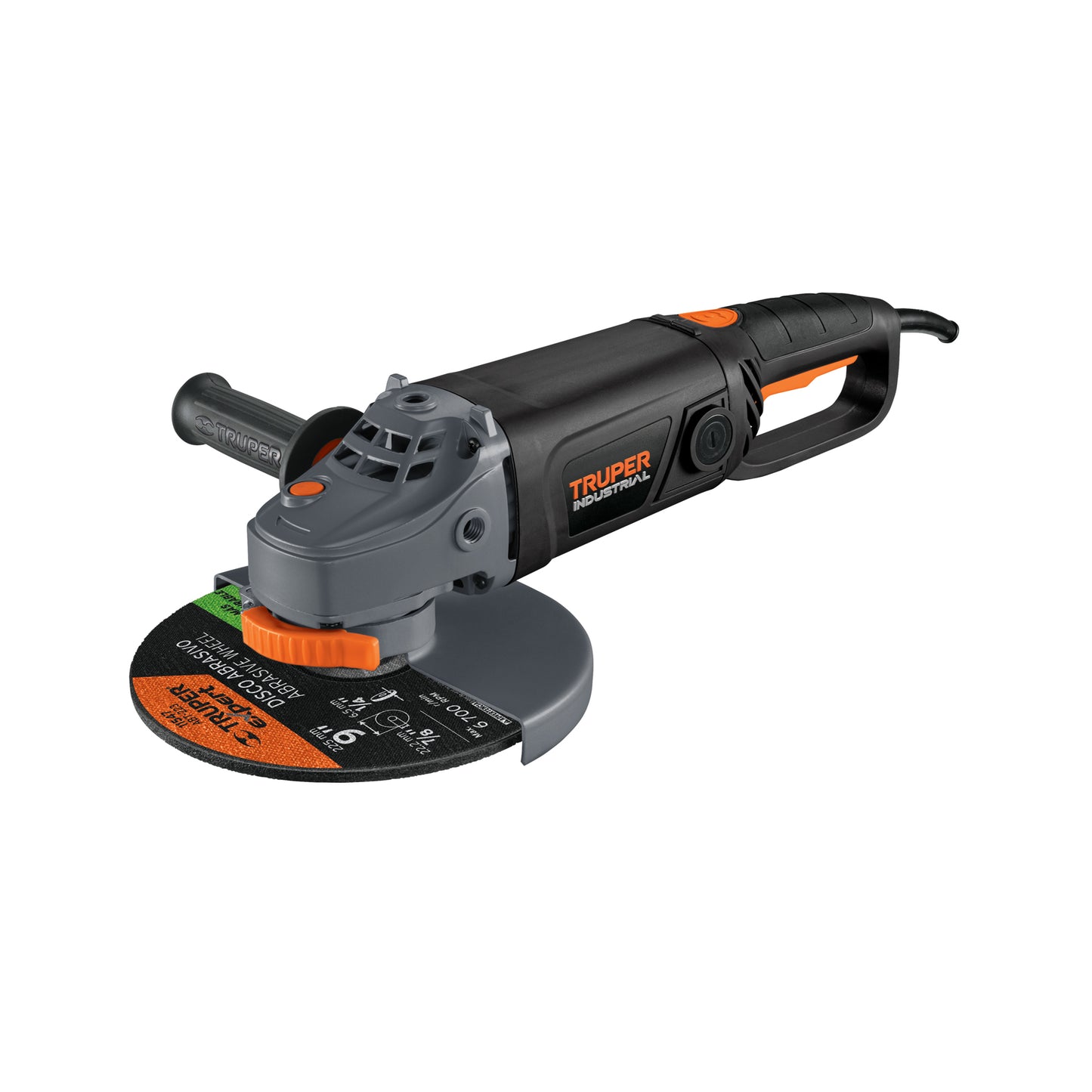 Esmeriladora angular de 9", 2100W