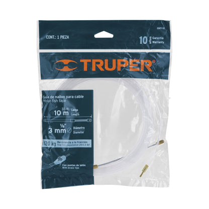Guía de nylon de 10 m p/cable, Truper