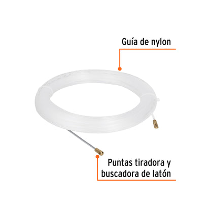 Guía de nylon de 20 m p/cable, Truper