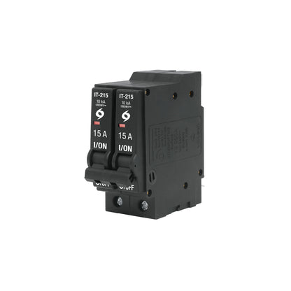 Interruptor enchufable de 2 polos 15A