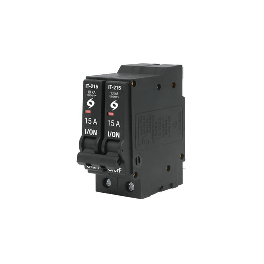 Interruptor enchufable de 2 polos 15A