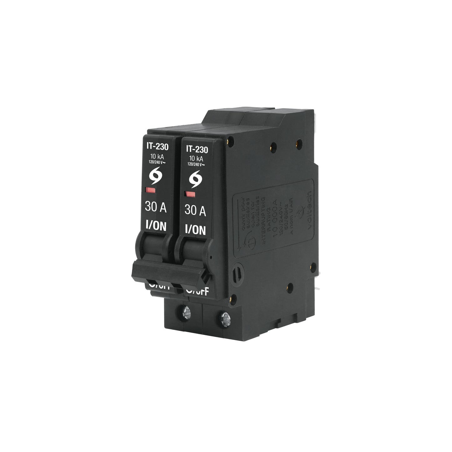 Interruptor enchufable de 2 polos 30A