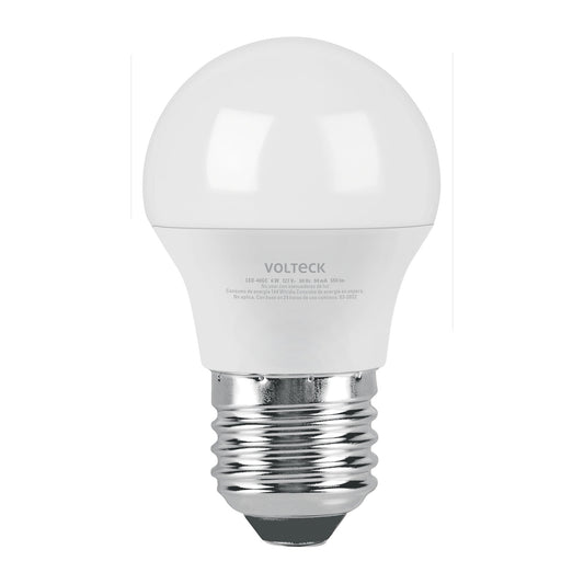 Lámpara de LED G45 6 W (equivalente 40 W) luz cálida