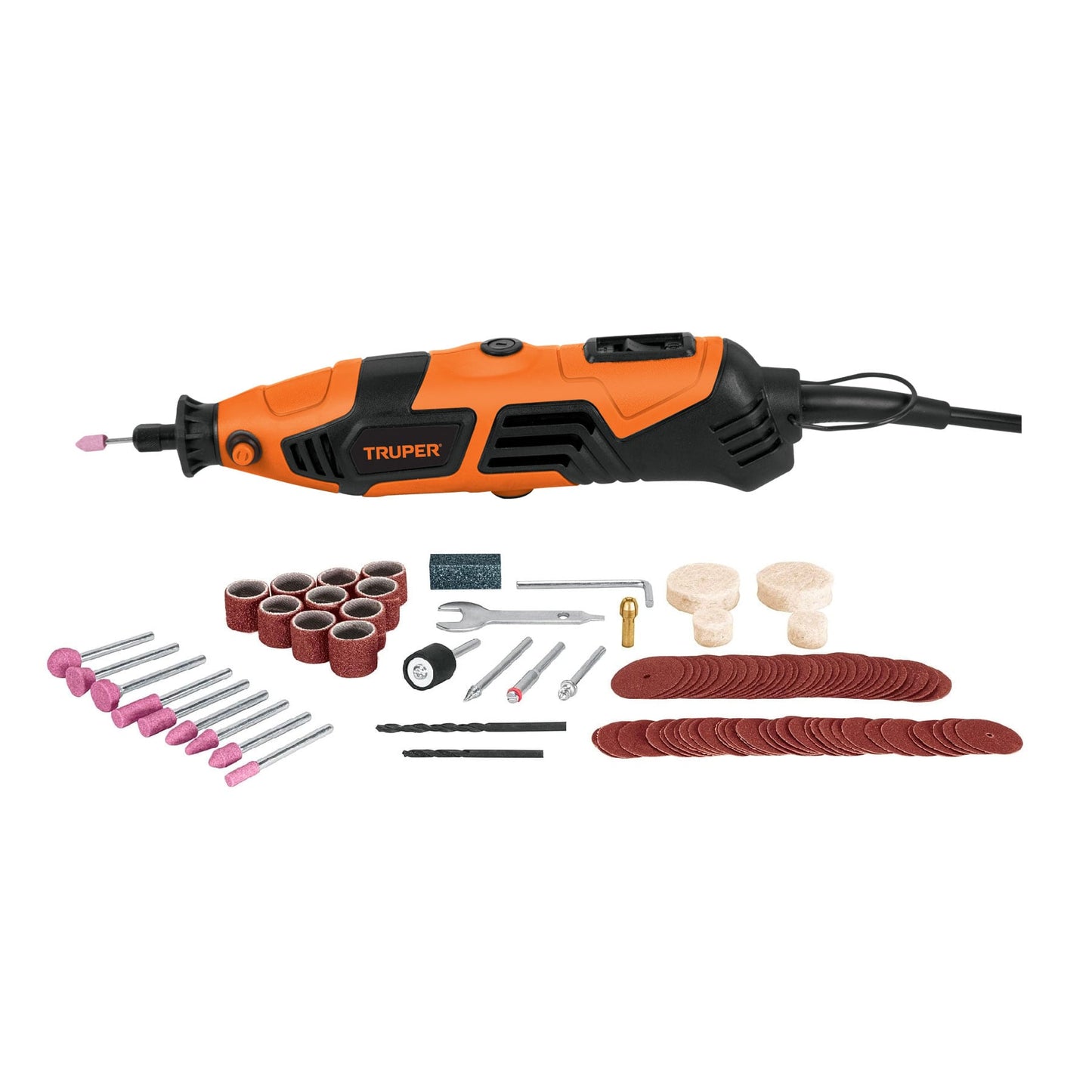 Herramienta rotativa 150W incluye 97 accesorios