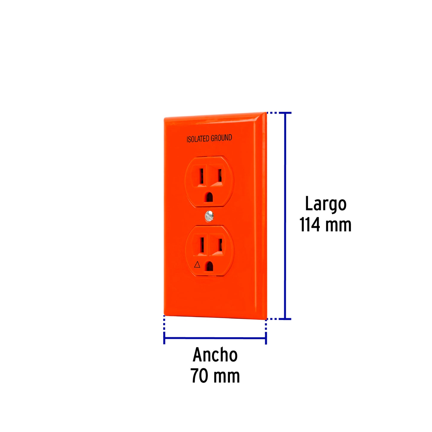 Placa armada de contacto tierra aislada, línea Standard