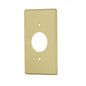 Placa p/contacto redondo de aluminio, línea Standard