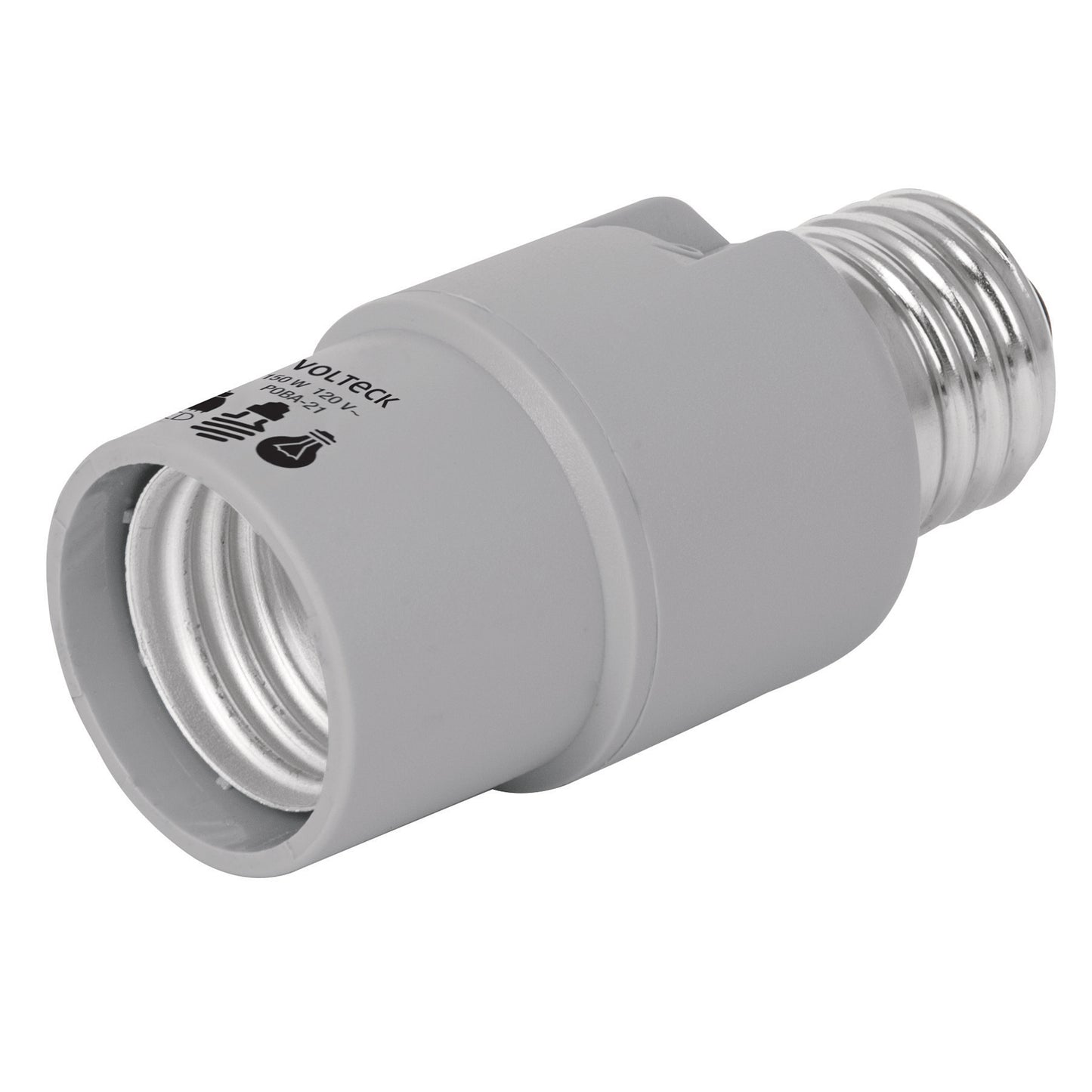 Portalámpara con sensor de luz