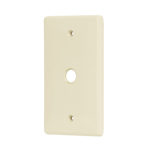 Placa de ABS pasacable, Standard, color marfil