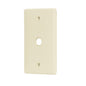 Placa de ABS pasacable, Standard, color marfil