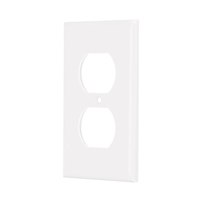 Placa de ABS para contacto redondo, Standard, blanco