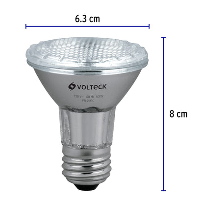 Lámpara de halógeno 50 W tipo PAR 20