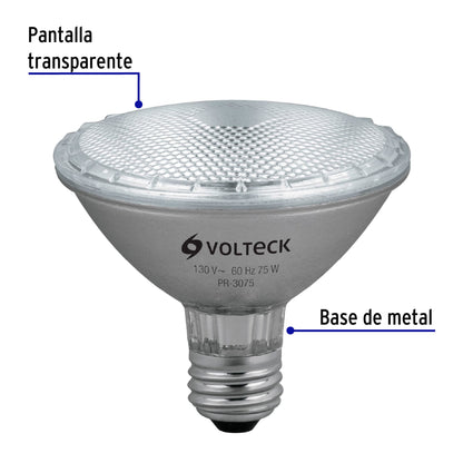 Lámpara de halógeno 75W tipo PAR 30