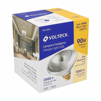 Lámpara de halógeno 90 W tipo PAR 38