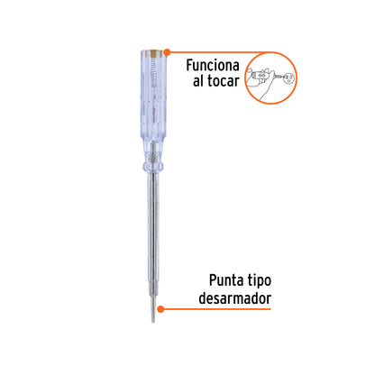 Probador para circuitos de corriente alterna 19 cm