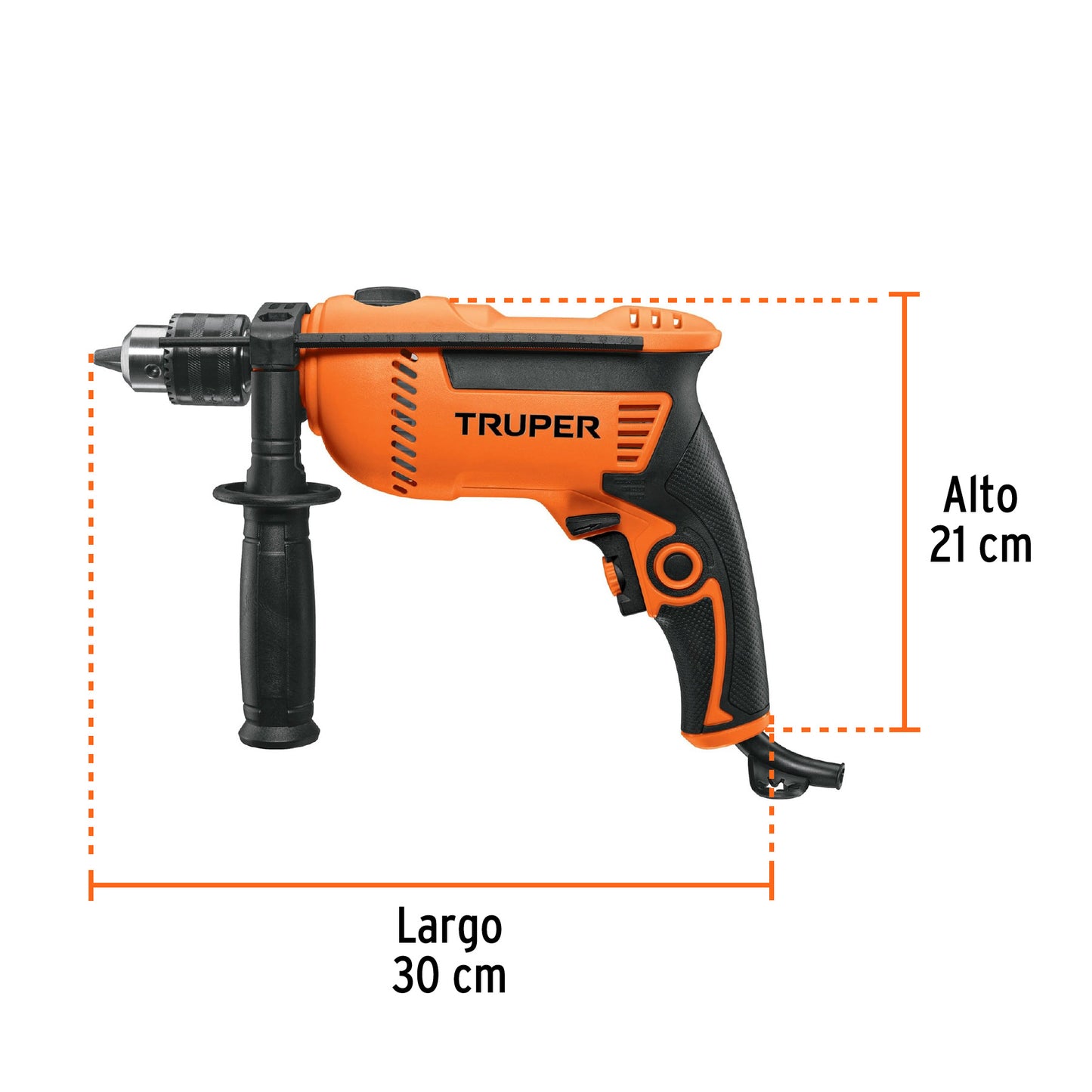 Rotomartillo de 1/2", 750W