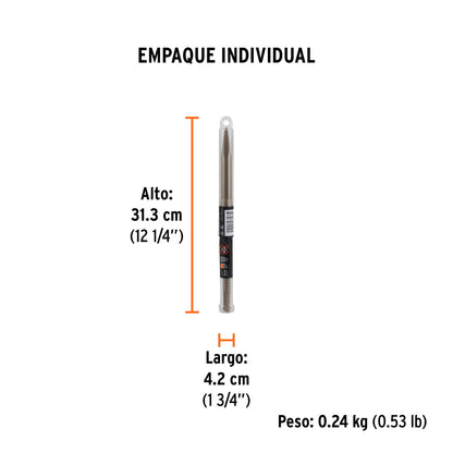 Cincel de punta SDS Plus de 10"